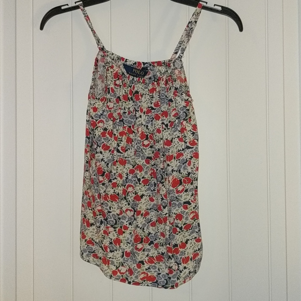 NWT Polo red white blue halter, 7
